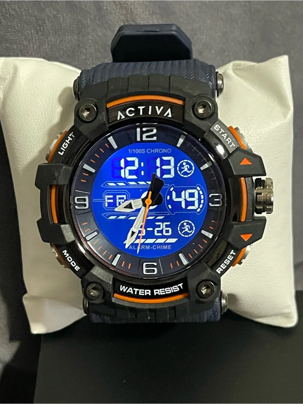 Activa X Invicta Digital Analog Men's Watch - 58mm, Blue New